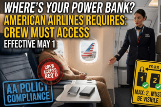 American Airlines is done taking chances with your power banks