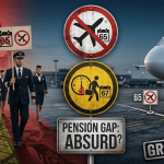 Belgian pilots strike over conflicting pension and aviation safety laws that force work until 67 while banning commercial flights beyond age 65