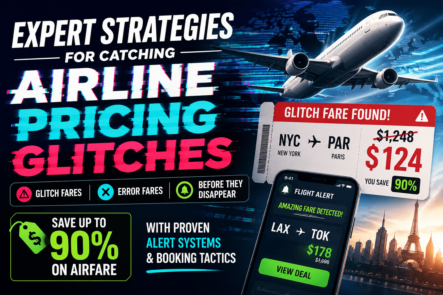 how to find mistake fares flights