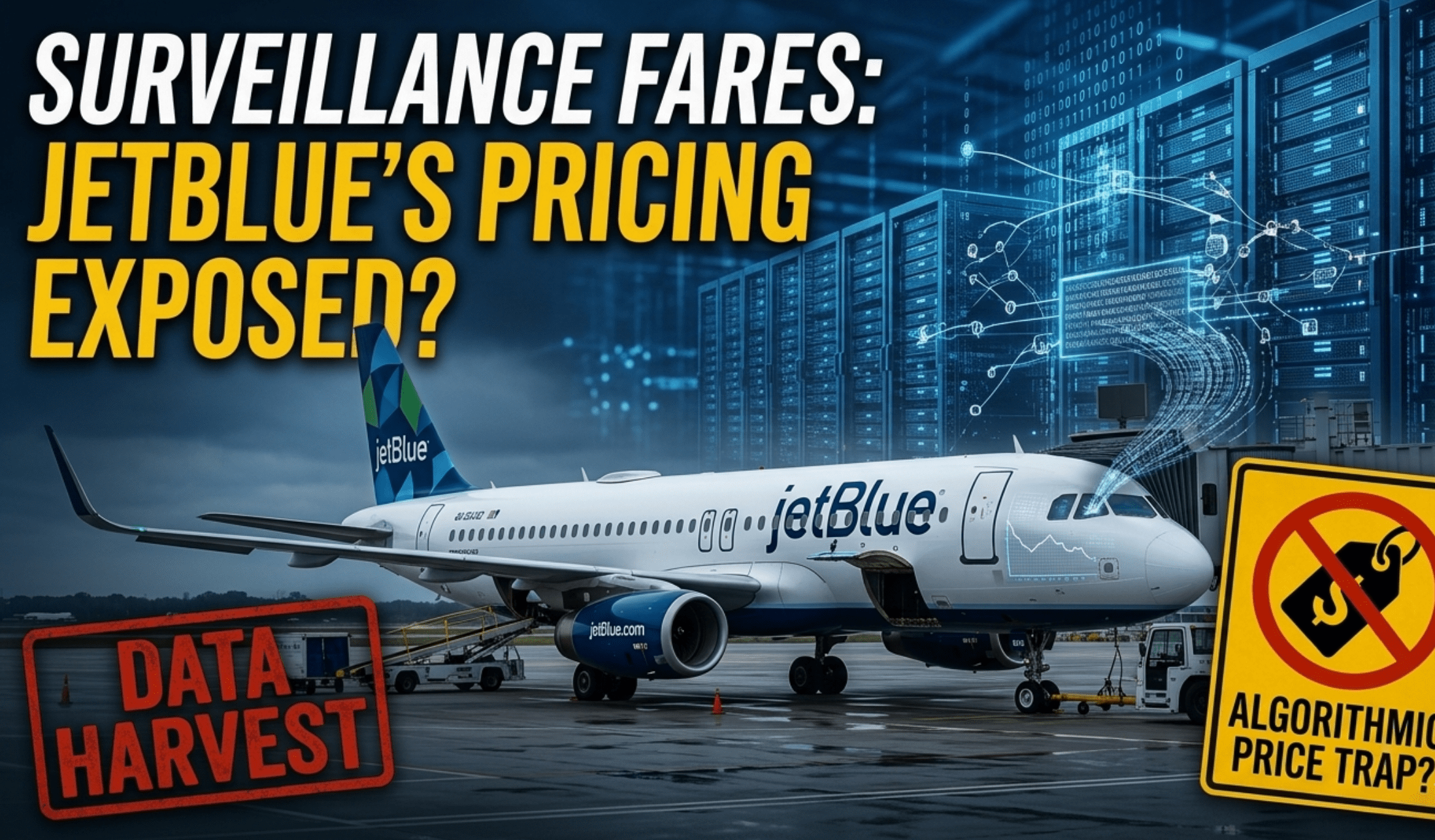 JetBlue Surveillance Pricing Lawsuit: How Airlines May Be Using Your Data to Charge You More